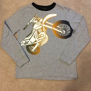 Gymboree size 10/12 Motorcycle shirt